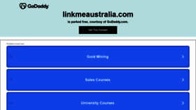 What Linkmeaustralia.com website looked like in 2022 (2 years ago)