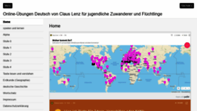 What Lehrerlenz.de website looked like in 2022 (2 years ago)
