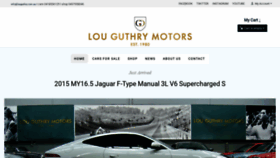 What Louguthry.com.au website looked like in 2022 (2 years ago)