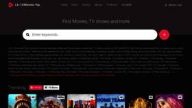 What La-123movies.top website looked like in 2022 (2 years ago)