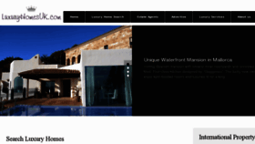 What Luxuryhomesuk.com website looked like in 2011 (12 years ago)