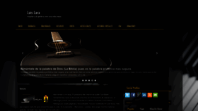 What Luislarahn.org website looked like in 2022 (2 years ago)