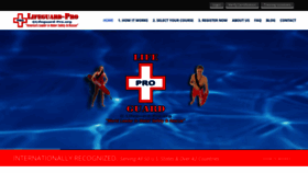 What Lifeguard-pro.org website looked like in 2022 (2 years ago)