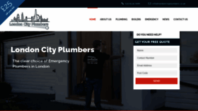 What Londoncityplumbers.co.uk website looked like in 2022 (2 years ago)