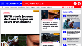 What Lacapitale.be website looked like in 2022 (2 years ago)
