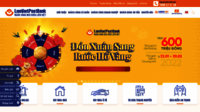 What Lienvietpostbank.com.vn website looked like in 2022 (2 years ago)