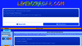 What Livewxradar.com website looked like in 2022 (2 years ago)