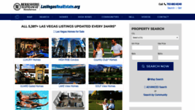 What Lasvegasrealestate.org website looked like in 2022 (2 years ago)