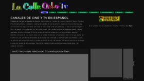 What Lacalleochotv.org website looked like in 2022 (2 years ago)