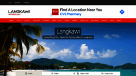 What Langkawi-info.com website looked like in 2022 (2 years ago)