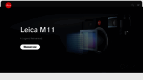 What Leica-camera.com website looked like in 2022 (2 years ago)