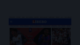 What Libero.pe website looked like in 2022 (2 years ago)