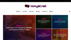 What Lowyat.net website looked like in 2022 (2 years ago)