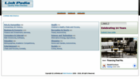 What Linkpedia.net website looked like in 2022 (2 years ago)