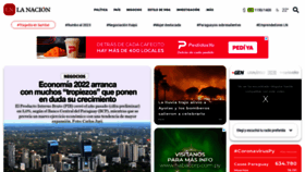 What Lanacion.com.py website looked like in 2022 (2 years ago)