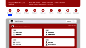 What Live2.mmastreams.cc website looked like in 2022 (2 years ago)