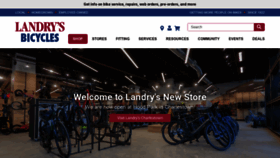 What Landrys.com website looked like in 2022 (2 years ago)