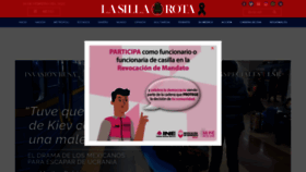 What Lasillarota.com website looked like in 2022 (2 years ago)
