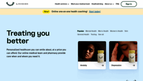 What Lemonaidhealth.com website looked like in 2022 (2 years ago)