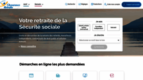What Lassuranceretraite.fr website looked like in 2022 (2 years ago)