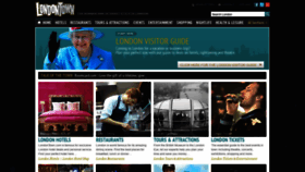 What Londontown.com website looked like in 2022 (2 years ago)