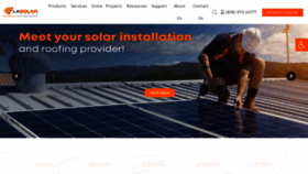 What La-solargroup.com website looked like in 2022 (2 years ago)