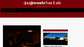 What Lajornadasanluis.com.mx website looked like in 2022 (2 years ago)