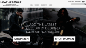 What Leathercult.com website looked like in 2022 (2 years ago)