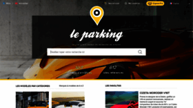 What Leparking.fr website looked like in 2022 (2 years ago)
