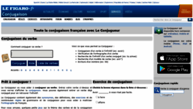 What Leconjugueur.lefigaro.fr website looked like in 2022 (2 years ago)