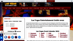 What Lasvegas-entertainment-guide.com website looked like in 2022 (2 years ago)