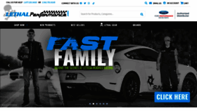 What Lethalperformance.com website looked like in 2022 (2 years ago)