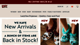 What Lazyone.com website looked like in 2022 (2 years ago)