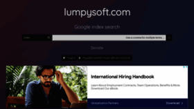 What Lumpysoft.com website looked like in 2022 (2 years ago)