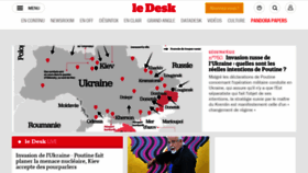 What Ledesk.ma website looked like in 2022 (2 years ago)