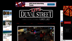 What Liveduvalstreet.com website looked like in 2022 (2 years ago)
