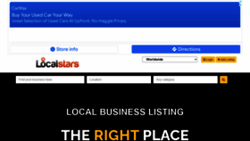 What Localstar.org website looked like in 2022 (2 years ago)