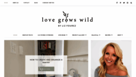 What Lovegrowswild.com website looked like in 2022 (2 years ago)