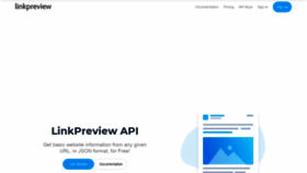 What Linkpreview.net website looked like in 2022 (3 years ago)