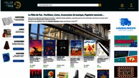 What Laflutedepan.com website looked like in 2022 (2 years ago)