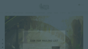What Layaspaandyoga.com website looked like in 2022 (2 years ago)