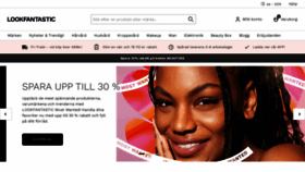 What Lookfantastic.se website looked like in 2022 (2 years ago)