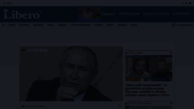 What Liberoquotidiano.it website looked like in 2022 (4 years ago)