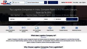 What Logisticmart.com website looked like in 2022 (2 years ago)