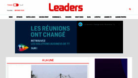 What Leaders.com.tn website looked like in 2022 (2 years ago)