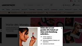 What Lookfantastic.de website looked like in 2022 (2 years ago)