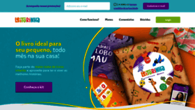 What Leiturinha.com.br website looked like in 2022 (2 years ago)