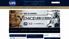 What Lesi.org website looked like in 2022 (2 years ago)