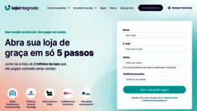 What Lojaintegrada.com.br website looked like in 2022 (2 years ago)