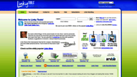 What Linkytools.com website looked like in 2022 (2 years ago)